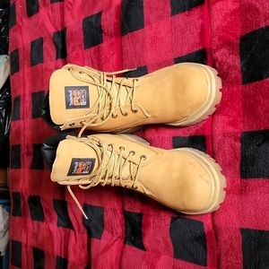 Timberland Pro 24/7 Steel Toe Boots Mens size 9.5W